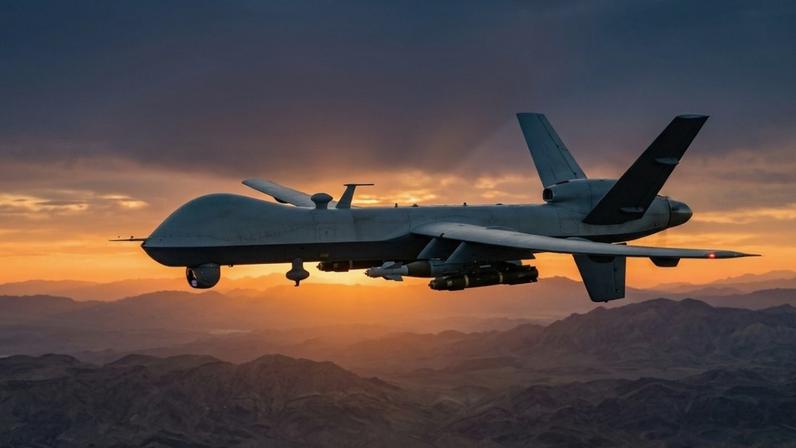 Drone de reconhecimento com alta autonomia (30h em missões ISR) e teto de voo de 15.240m – Créditos: depositphotos.com / [email protected]