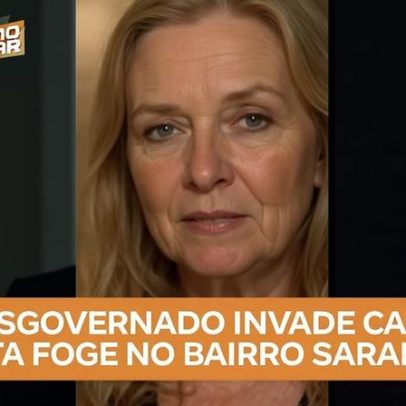 Carro desgovernado invade casas em Sarandi; motorista foge