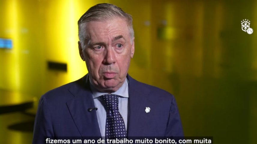 Ancelotti afirma que lista está quase fechada