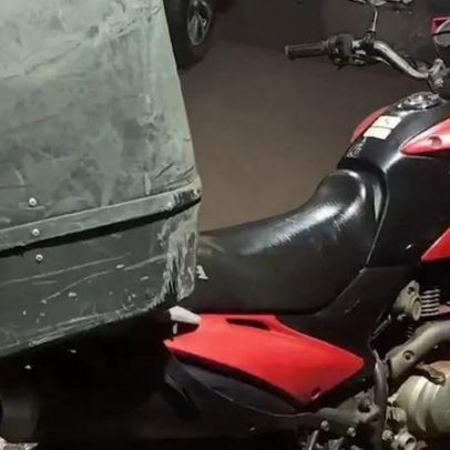 Moto furtada é recuperada em Toledo