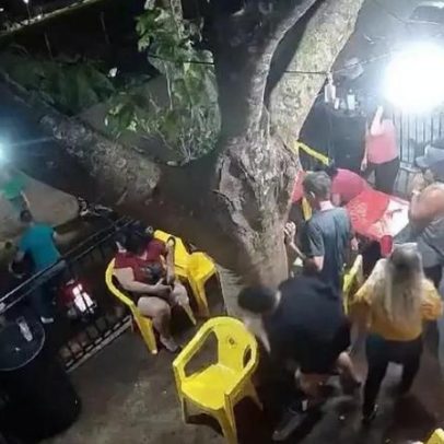 Vídeo mostra como ocorreu homicídio após confusão em bar de Cascavel