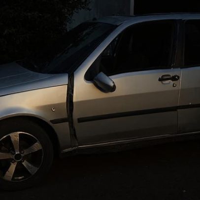 Batida entre dois carros deixa mulher ferida no Cascavel Velho