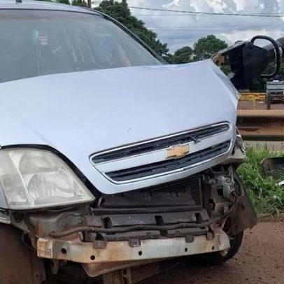 Batida entre caminhão e carros deixa feridos na PR-467, Cascavel