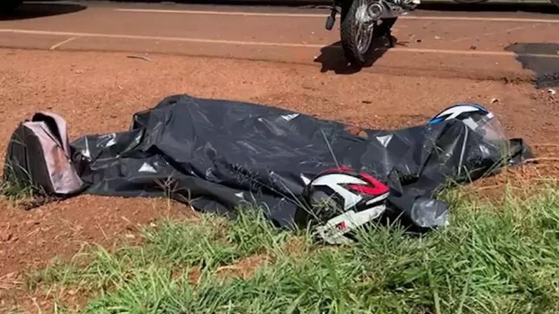 Motociclista morreu na colisão na BR 369 em Cascavel.