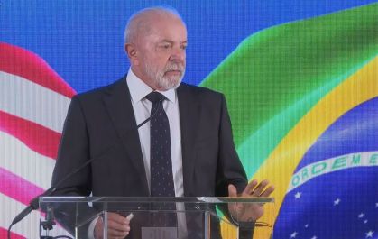O presidente da República, Luiz Inácio Lula da Silva (PT)