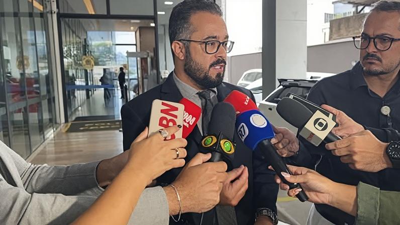 O advogado Bruno Correia, responsável pela defesa