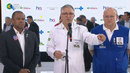Ministro da Saúde, Alexandre Padilha, em agenda nesta sexta-feira (15)