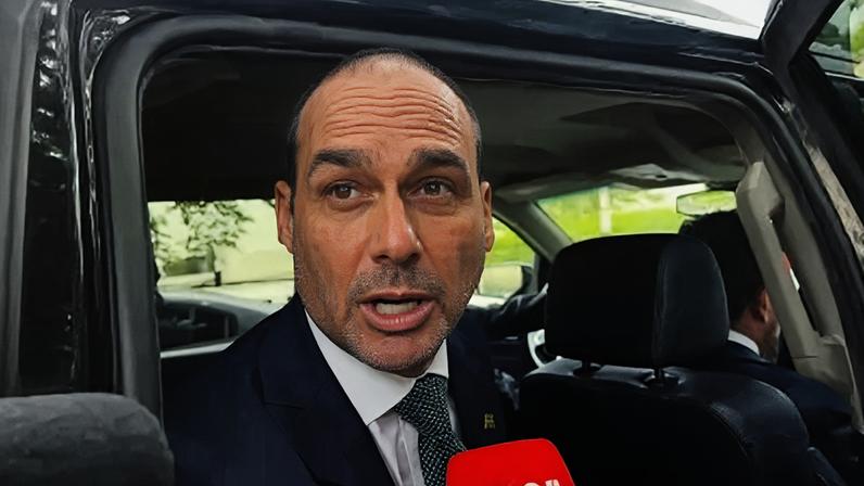 Eduardo Bolsonaro, filho do ex-presidente Jair Bolsonaro