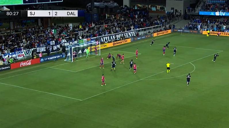 San Jose Earthquakes - FC Dallas 2 - 2 | GOL - Reid Roberts