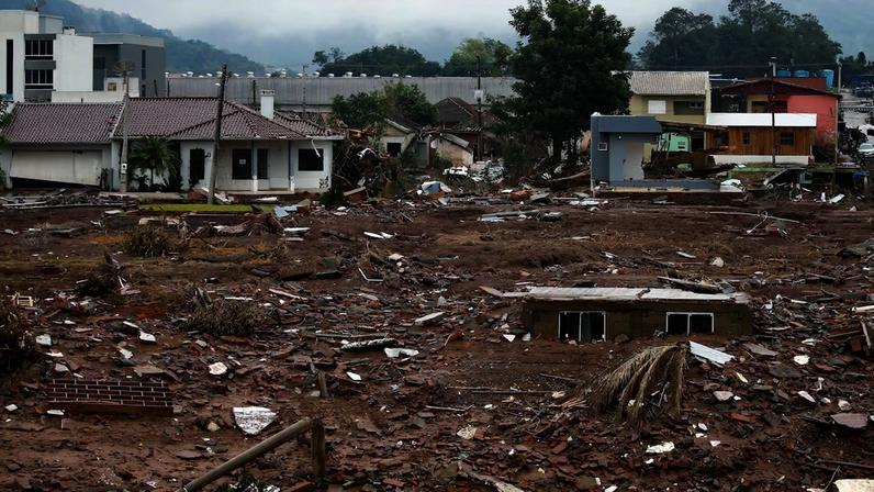 O El Niño aumenta o volume de chuvas, elevando o risco de tempestades, enchentes e deslizamentos na região Sul do País.