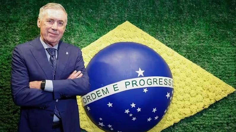 Carlo Ancelotti convocou os 26 representantes da seleção brasileira nesta segunda-feira (18)