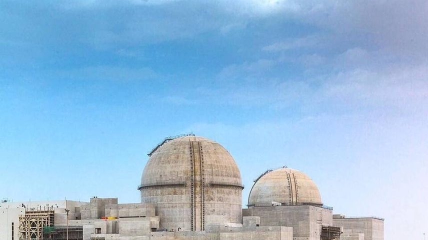 Usina Nuclear de Barakah, em Abu Dhabi, nos Emirados Árabes