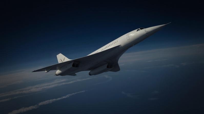 Fuselagem do Boom Overture em fábrica mostra avanço do jato supersônico