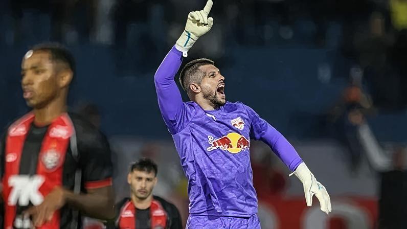 Volpi abriu o placar para o RB Bragantino contra o Vitória