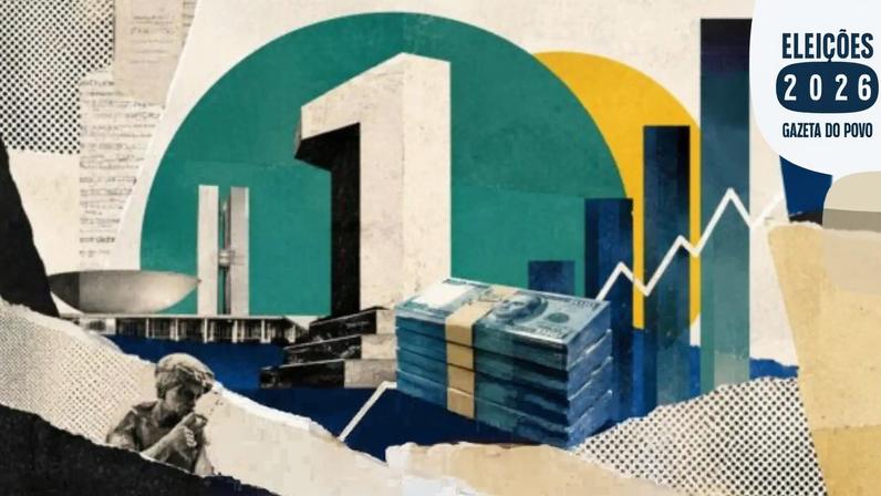 Regras de indexação de Lula projetam despesas de 1,4 trilhao até 2034. (Foto: Ilustração Gazeta do Povo - com DALL-e)