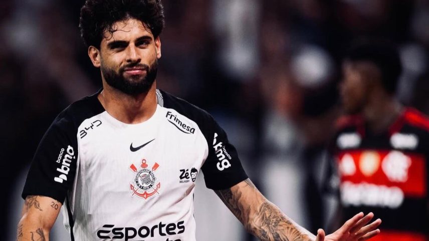 Yuri Alberto viveu o auge no Corinthians em 2024, quando assumiu a liderança da artilharia do Brasil