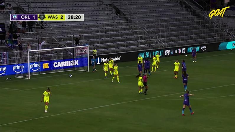 Orlando Pride (W) - Washington (W) 2 - 2 | GOL - Barbra Banda