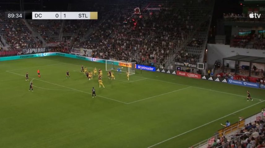 D.C. United e St. Louis CITY SC empatam 1 a 1 com gol de João Peglow