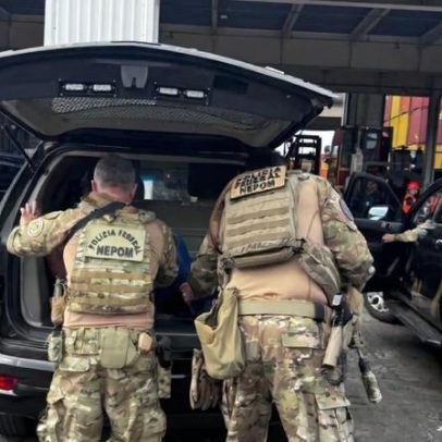 PF prende foragido por roubo armado no Porto do Rio