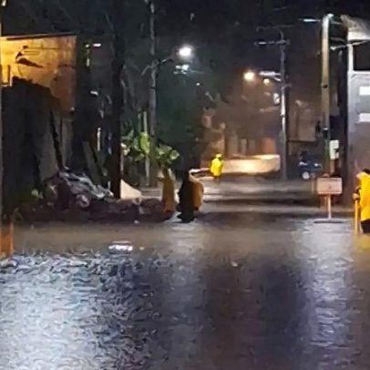 Recife registra 100 mm de chuva em 24 horas, segundo Defesa Civil