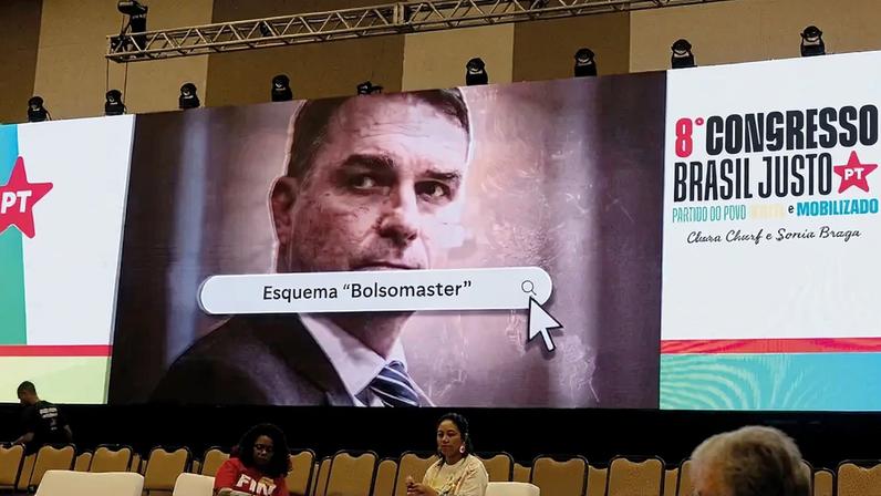 BRASÍLIA - Lula x Flávio: PT e PL preparam peças que sugerem o envolvimento dos candidatos a presidente da República com as fraudes do banco (Fotos/Reprodução)
