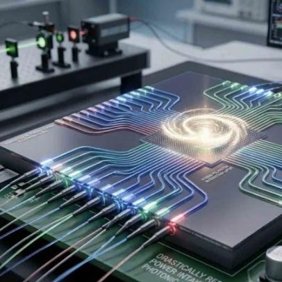 Chips ultrarrápidos de IA criados com partículas híbridas de luz e matéria