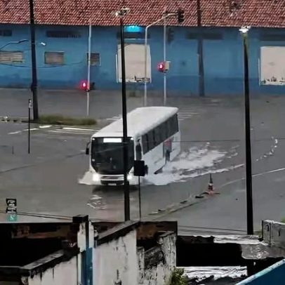 Paraíba pode decretar calamidade pública após chuvas intensas e vias interditadas