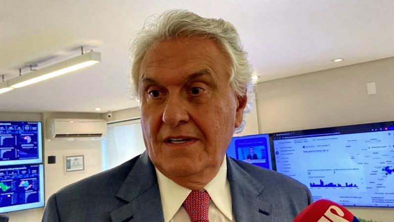 Na imagem, o pré-candidato Ronaldo Caiado (PSD)