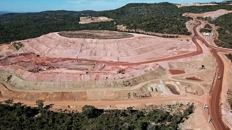 Campo de mineração Serra Verde, em Minaçu (GO) | Divulgação