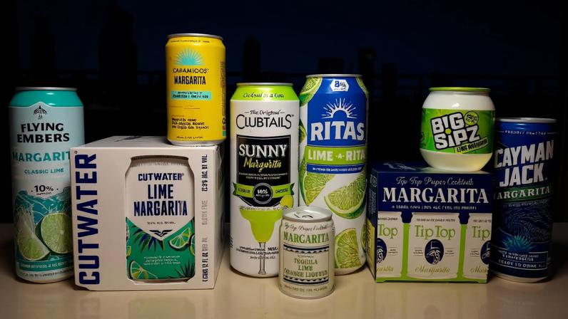 As melhores margaritas enlatadas, segundo nosso teste de sabor
