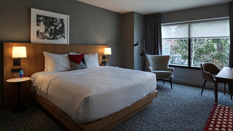 Quarto do Hotel The Ridge, local onde a seleção brasileira ficará na Copa do Mundo