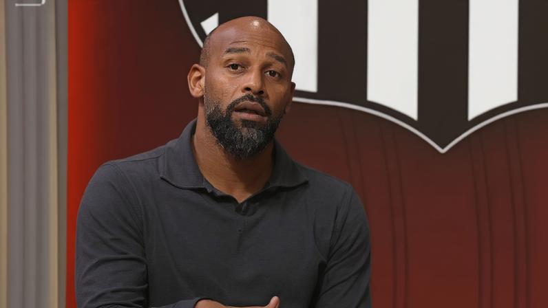 Felipe Bastos comentou polêmica envolvendo Neymar e Robinho Jr (Foto: Reprodução Sportv)