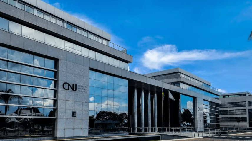Fachada do prédio do Conselho Nacional de Justiça (CNJ), em Brasília (Rafa Neddermeyer/Agência Brasil)