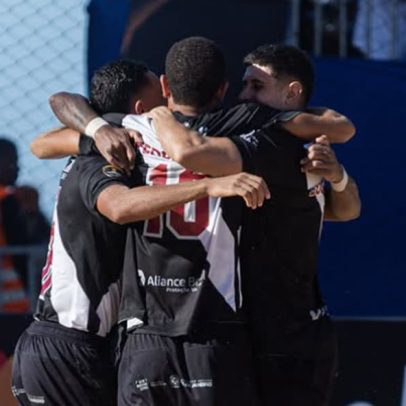 Vasco goleia e conquista o pentacampeonato da Libertadores de Futebol de Areia