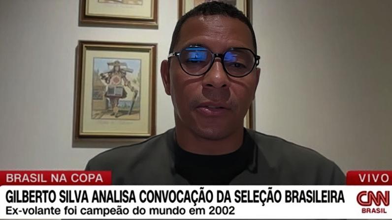Gilberto Silva, ex-voltante da Seleção Brasileira