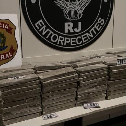 PF prende motorista que transportava 305 kg de maconha no Rio de Janeiro
