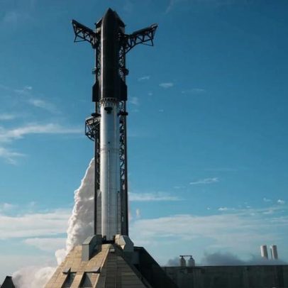 Acompanhe ao vivo a missão da SpaceX com o maior foguete do mundo