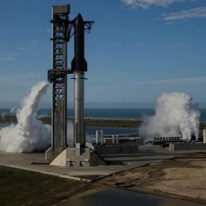 SpaceX realiza novo lançamento da Starship ao vivo, assista
