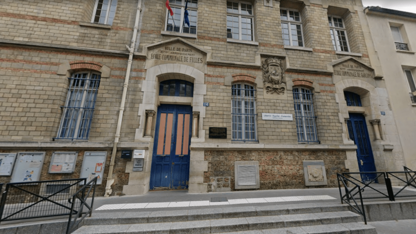 École élémentaire Titon, em Paris, uma das escolas onde os episódios de abuso teria acontecido