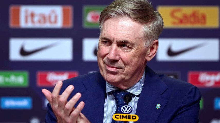 Carlo Ancelotti, técnico da Seleção Brasileira (Foto: Rafael Ribeiro/CBF)