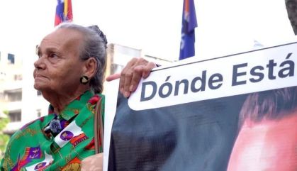 Carmen Navas pedia respostas sobre o desaparecimento de seu filho, Víctor Quero, de 50 anos
