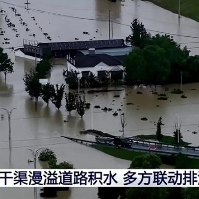 Fortes chuvas no sul da China deixaram pelo menos 21 mortos