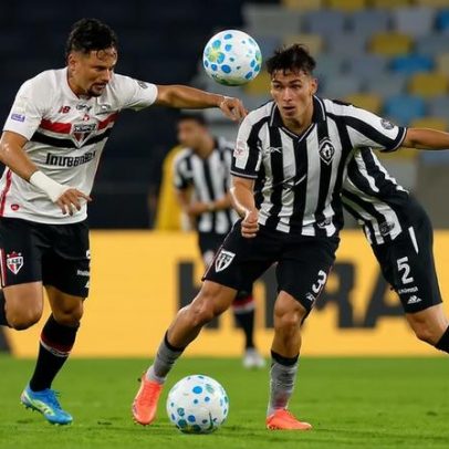 São Paulo e Botafogo fecham acordo para Artur e Ferraresi atuarem no Brasileirão