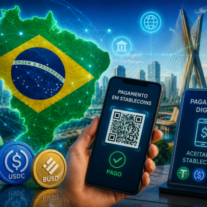 Brasil lidera disputa por pagamentos com stablecoins