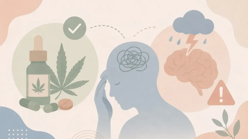 Medicamentos à base de cannabis têm produzido resultados muito abaixo do esperado. (Foto: Imagem produzida por ChatGPT/Gazeta do Povo)