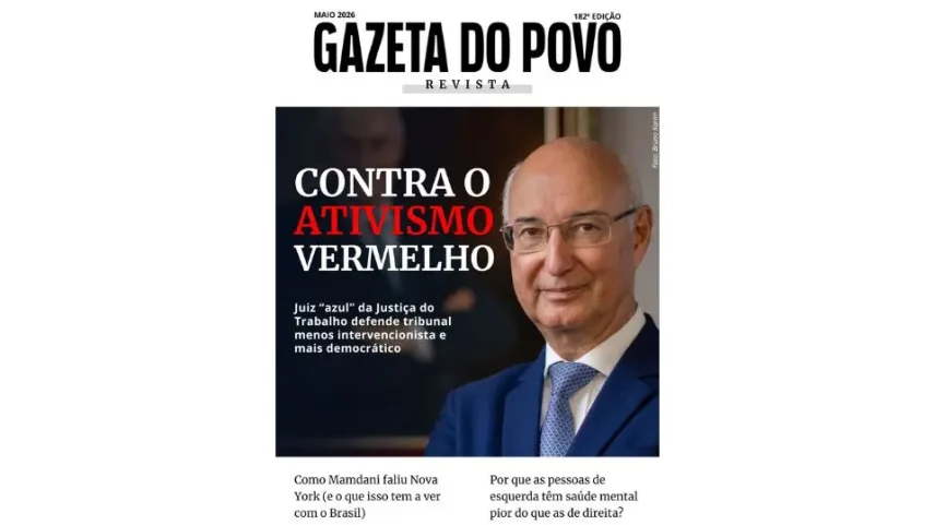 Nova edição da Gazeta do Povo Revista traz entrevista com Ives Gandra Filho, ministro do TST