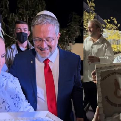 Ministro israelense celebra aniversário com bolo alusivo à pena de morte