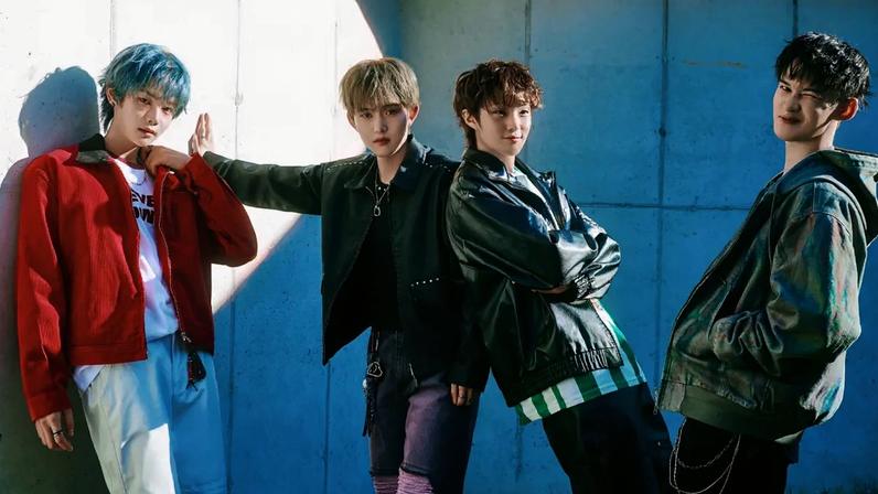 Kenny, Aito, Nathan, Hyuk, Seok, o grupo de K-pop 1Verse desembarca no Brasil