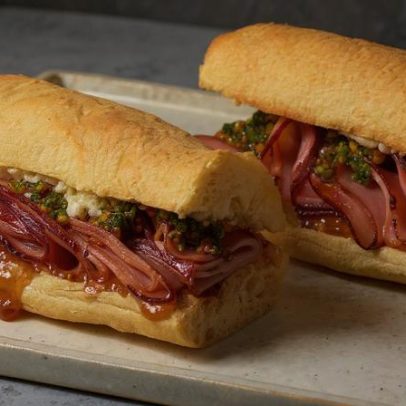Receita de Sanduíche Crocante de Mortadela