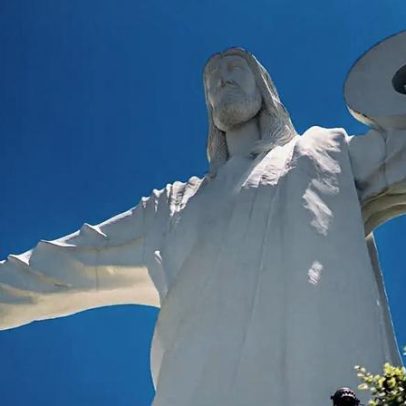 Um dos maiores monumentos de Cristo no Brasil supera o Cristo Redentor